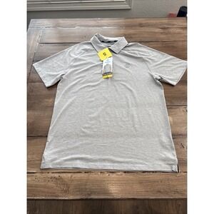 Hurley Men's Performance Stretch Moisture Wicking Shirt, Gray, Size S